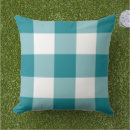 Recherche de motif turquoise coussins Blanc