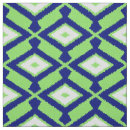 Search for navy blue and white pattern fabric Ikat