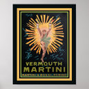 Search for vintage martini posters Vermouth