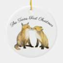 Search for twins first ornaments Red