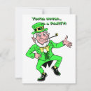 Search for dance irish invitations Leprechaun