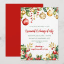 Search for ornament exchange invitations Festive