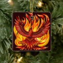 Search for phoenix bird ornaments Flames