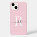 Recherche de initiales coques Minimaliste