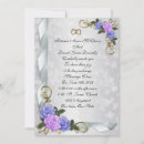 Search for blue and lavender wedding invitations Flowers