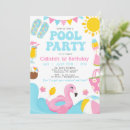 Search for pool party invitations Beach ball