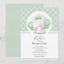Search for elephant baby shower invitations Simple