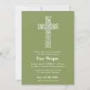 Recherche de green christening invitations Élégant