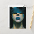 Recherche de larme cartes postales Bleu
