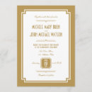 Search for gold colour frame invitations Border