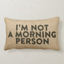 Search for burlap pillows Typography