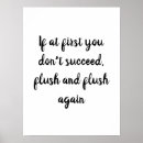 Search for flushing posters Toilet