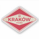 Recherche de kraków autocollants Drapeau