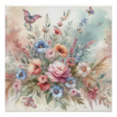 Recherche de rêve de papillon posters Floral
