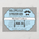 Search for little man 1st birthday invitations Vintage
