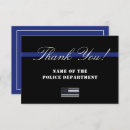 Search for law enforcement cards Thin blue line