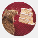 Search for funny cake stickers Cat
