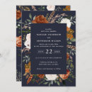 Search for terracotta and navy wedding invitations Rust