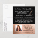 Search for business branding postcards Black