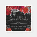 Recherche de rouge argent serviettes Fleurs