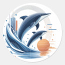 Search for dolphin design stickers Sea life