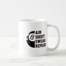 Search for shooting pool mugs Eight ball