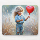 Recherche de ballon rouge tapis souris Amour