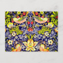 Search for garden birds postcards William morris