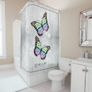 Search for pastel rainbow shower curtains Flowers