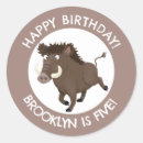 Recherche de sanglier autocollants Porc sauvage