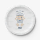 Recherche de nautical paper assiettes Baby shower nautique