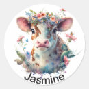 Search for purple cow stickers Watercolor