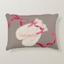 Recherche de ruban rouge coussins Rose