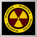 Search for radiation warning posters Yellow