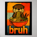 Search for otter art Retro