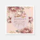 Search for bridal tea napkins Gold