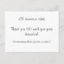 Search for donations cards Support