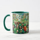 Recherche de chance irlandaise tasses Vert