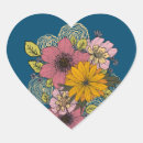 Recherche de bouquet autocollants Bleu