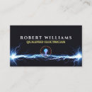 Search for electrician business cards Professional