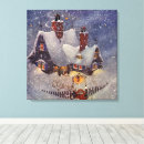 Search for santa workshop art North pole
