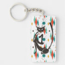 Search for cool cat keychains Retro