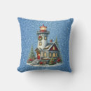 Search for christmas lighthouse pillows Winter