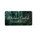 Search for enchanted forest return address labels Trees