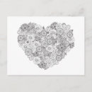 Search for heart mandala postcards Zendoodle