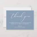 Search for dusty blue wedding thank you cards Stylish