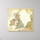 Search for british isles map canvas prints David rumsey