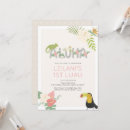 Search for toucan birthday invitations Tropical