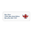 Search for union return address labels Union jack flag
