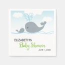 Recherche de baleine serviettes Simple